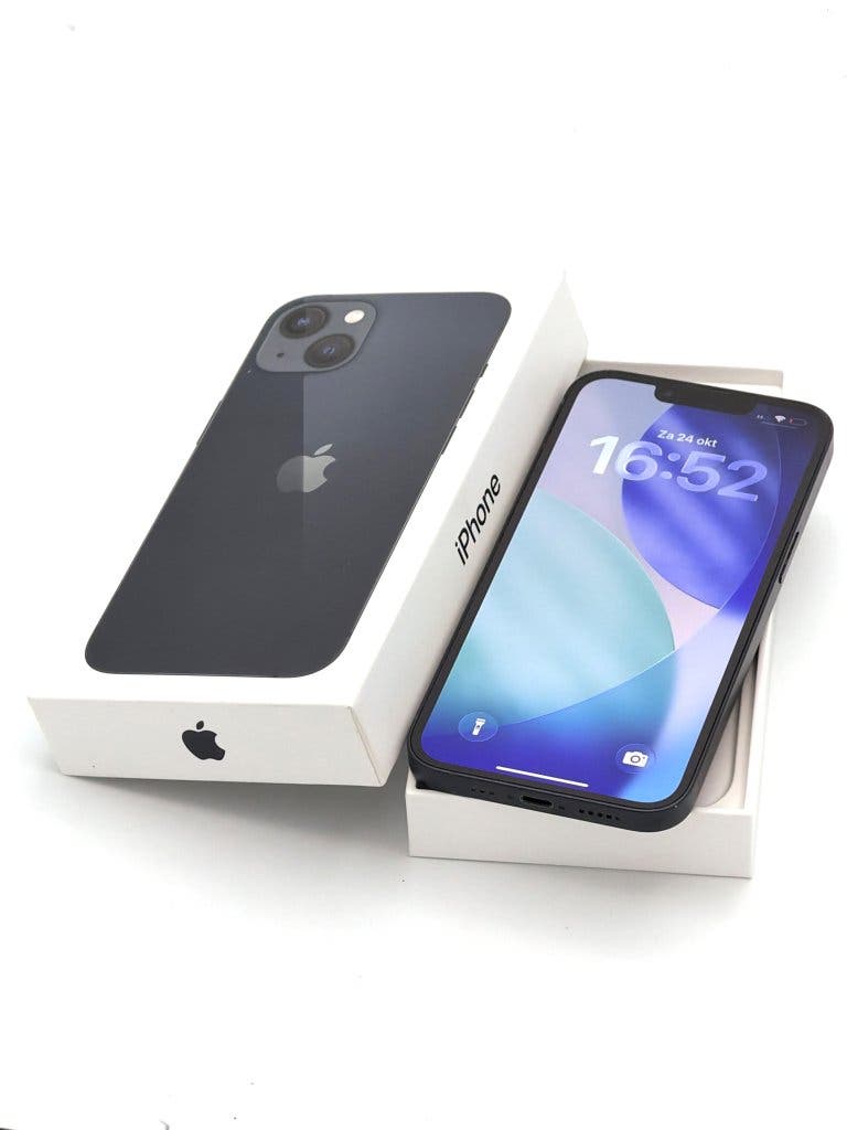 Prachtige iPhone 13 Black 128GB, met 100% batterijconditie