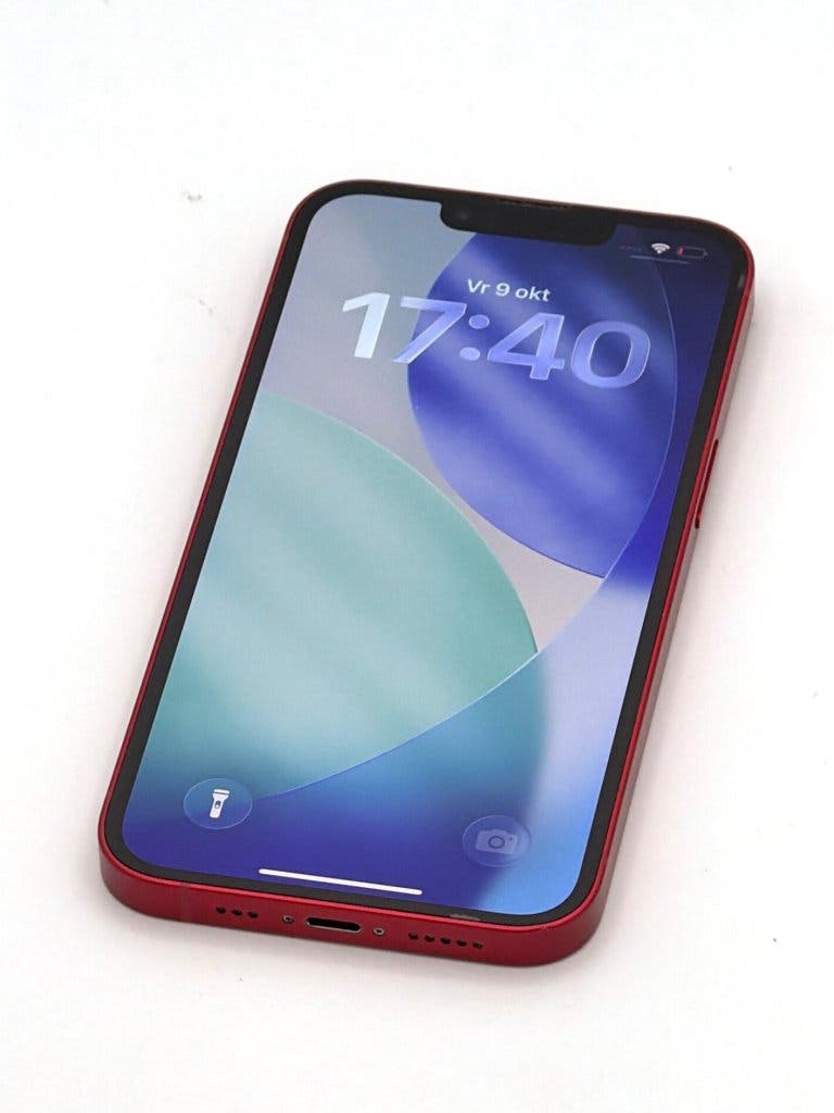 Zeer Nette iPhone 13 Red 128GB, met 100% batterijconditie