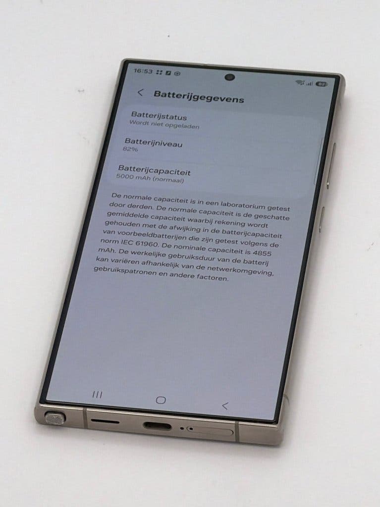 Zeer Nette Samsung Galaxy S24 Ultra Grey 256GB, goede accu, foto 4