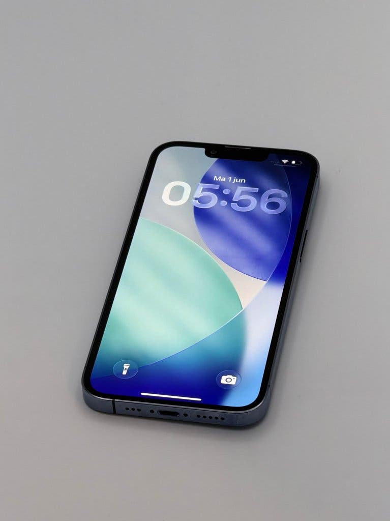 Prachtige iPhone 13 Pro Blue 128GB, met 100% batterij