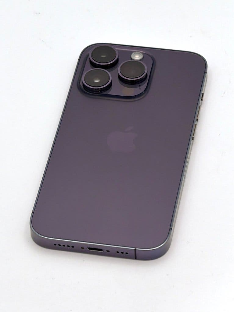 Prachtige iPhone 14 Pro Purple 256GB, 100% batterijconditie, foto 3