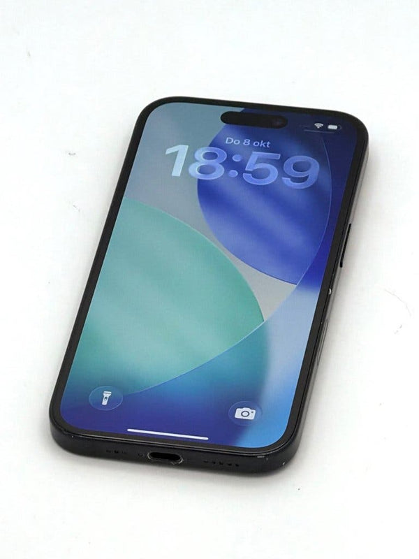 Erg Nette iPhone 16 Black 128GB, met 92% batterijconditie