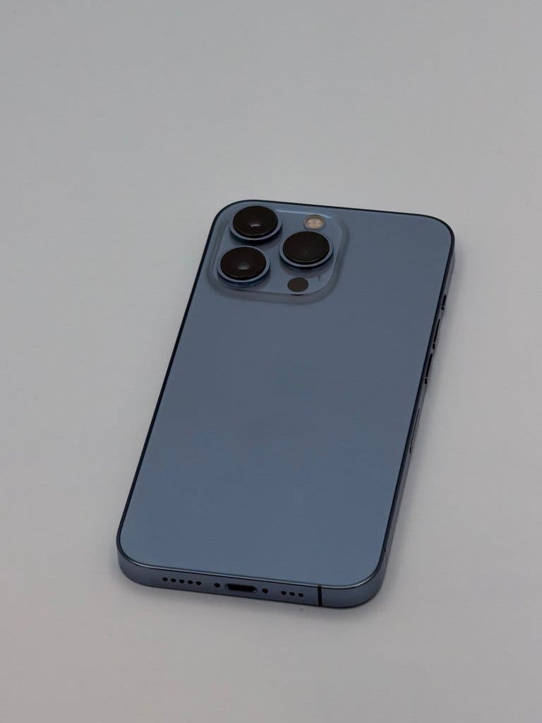 Prachtige iPhone 13 Pro Blue 128GB, met 100% batterij, foto 3