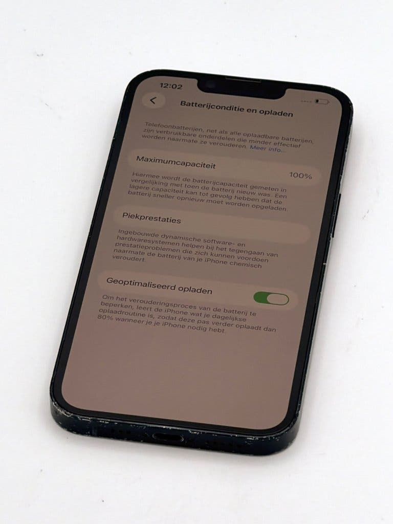 Erg Nette iPhone 14 Black 128GB, met 100% batterijconditie, foto 3