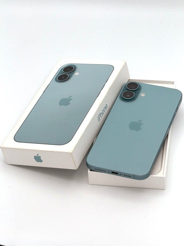 Zeer Nette iPhone 16 Plus Teal 128GB, 90% batterijconditie, foto 4