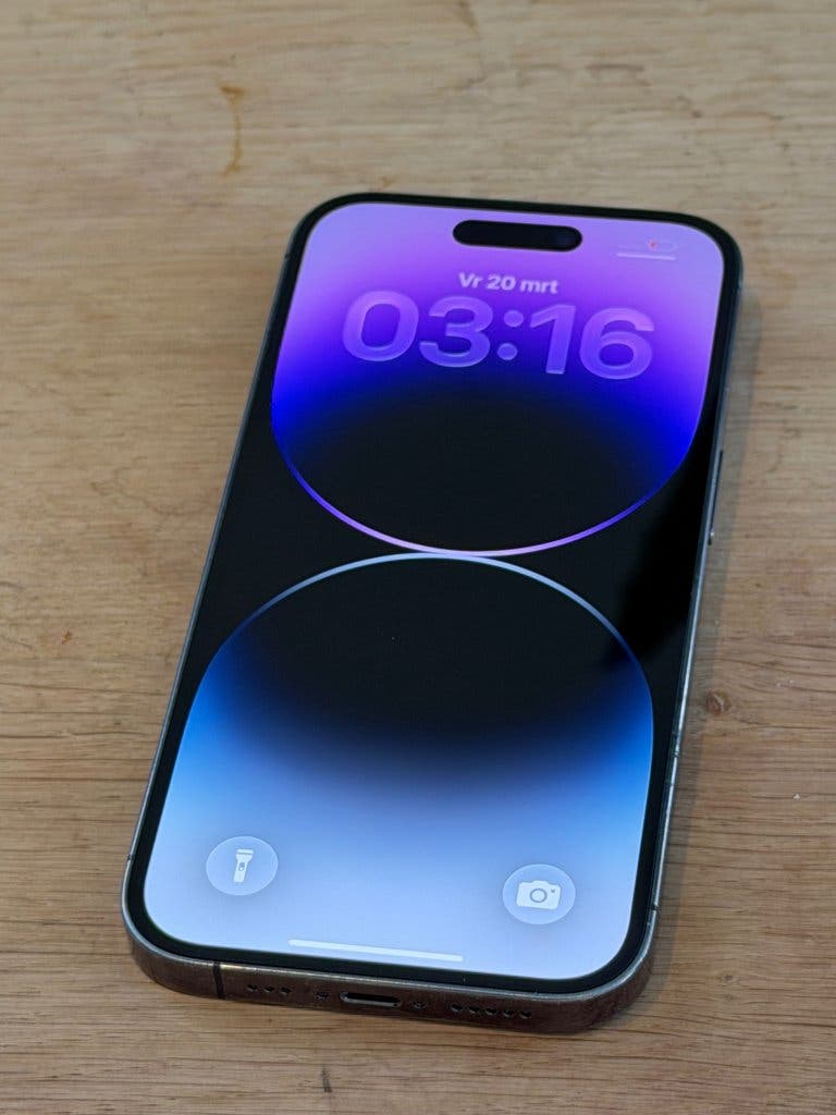 Prachtige iPhone 14 Pro Purple 256GB, 100% batterijconditie