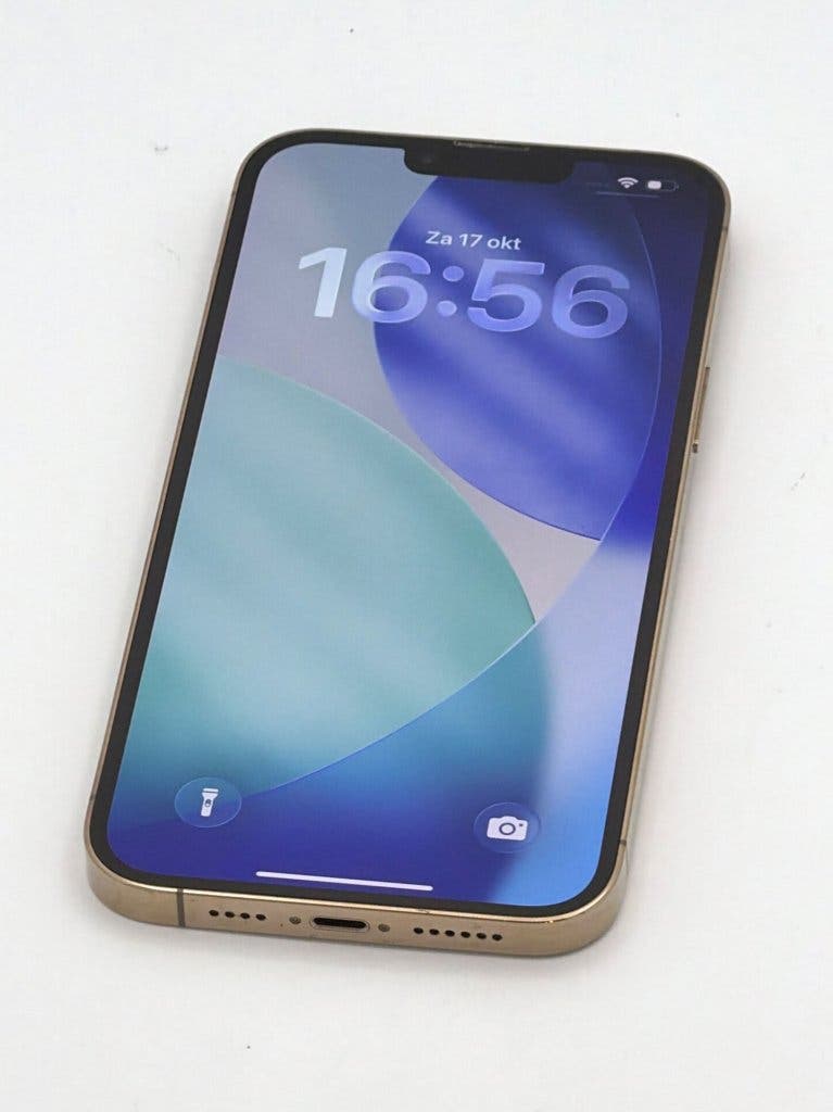 Zeer Nette iPhone 13 Pro Max Gold 128GB, 100% batterij