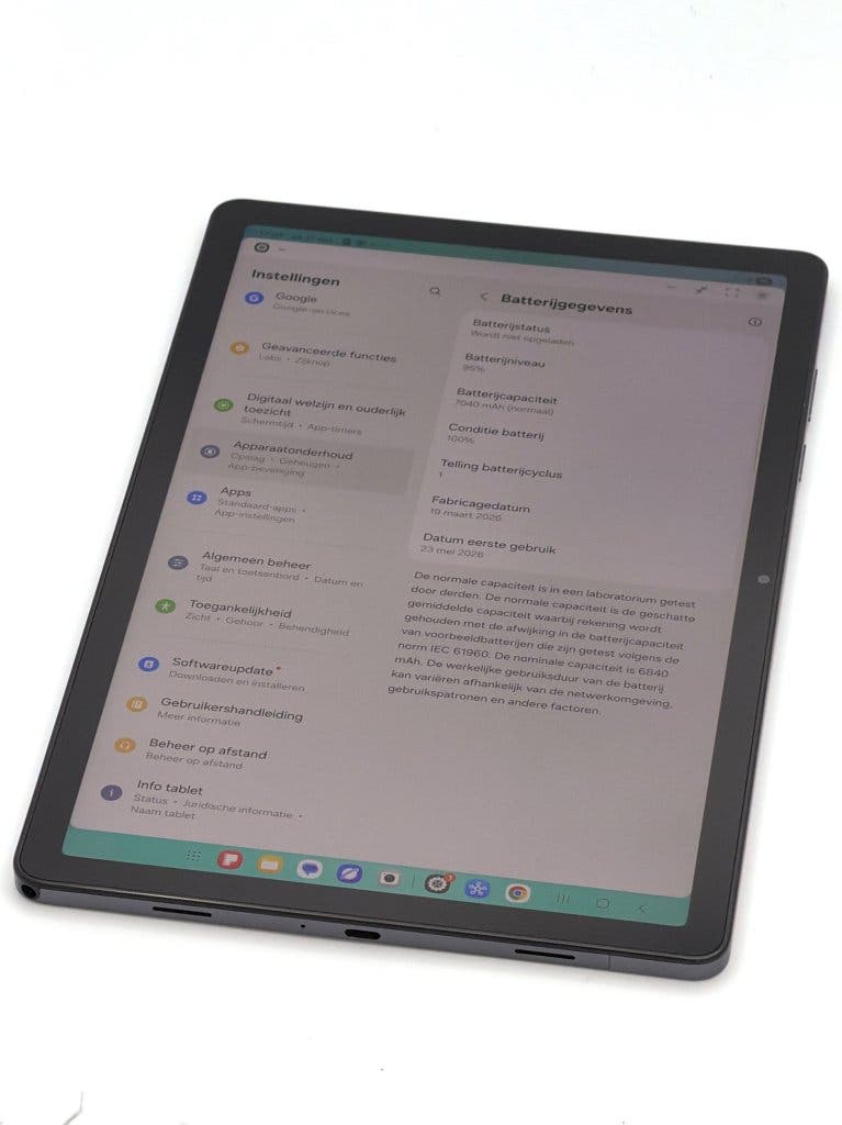 Nieuwe Samsung Galaxy Tab A11+ 5G Grey 128GB, 100% batterij, foto 3