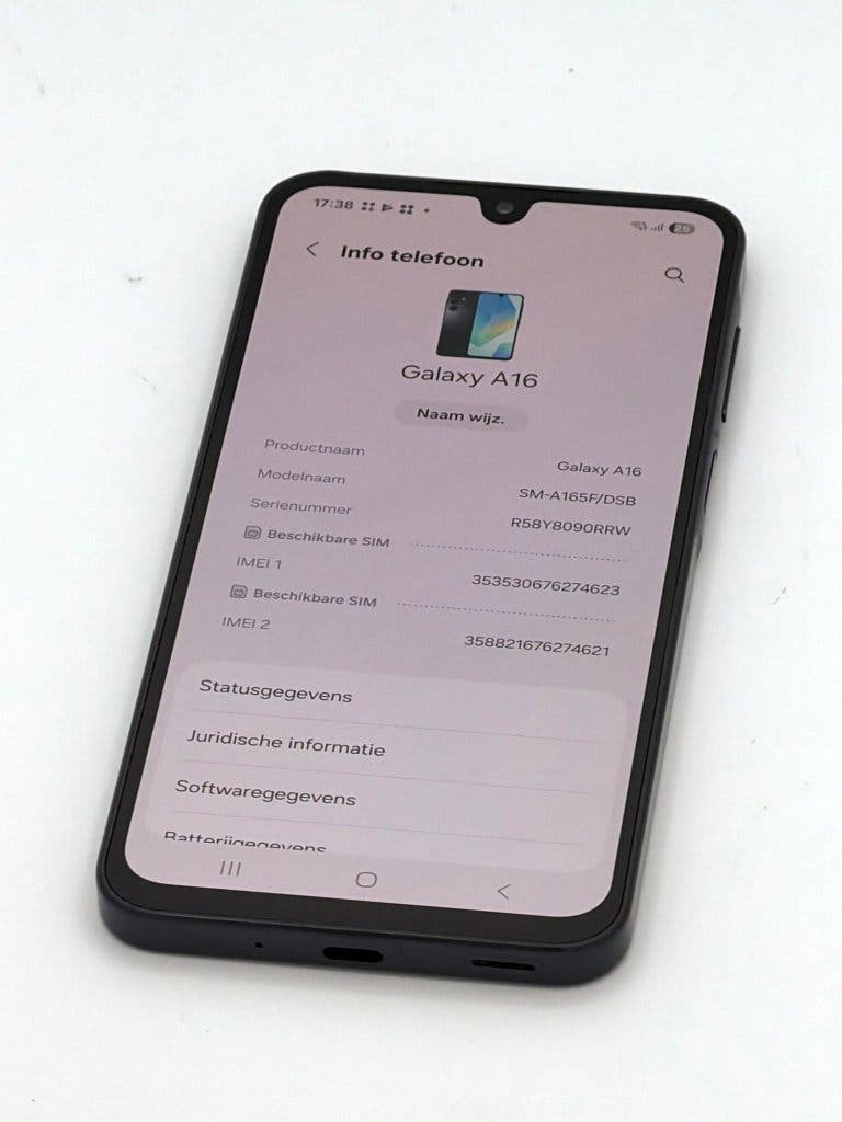 Erg Nette Samsung Galaxy A16 Black 128GB, met 98% batterij, foto 2