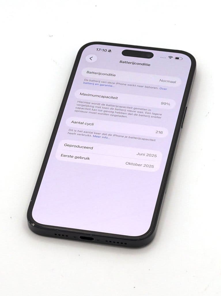 Zeer Nette iPhone 16 Plus Black 128GB, 99% batterijconditie, foto 3