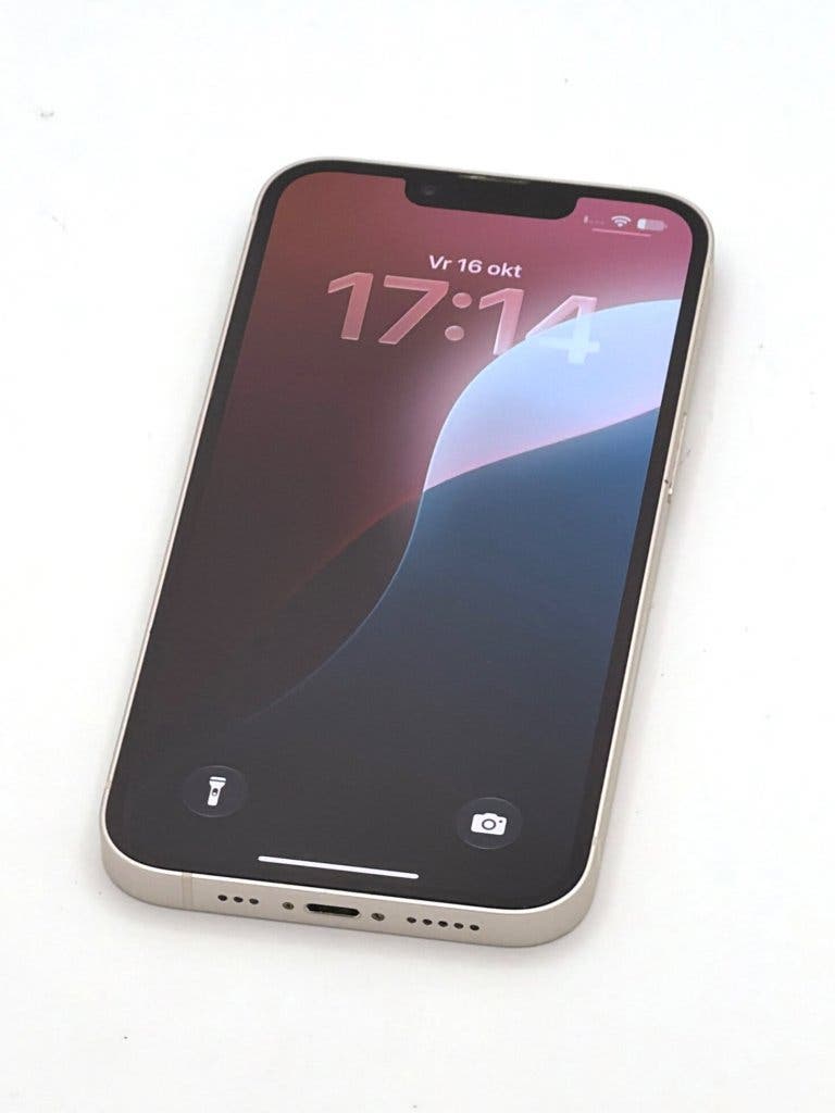 Erg Nette iPhone 13 White 128GB, met 100% batterijconditie