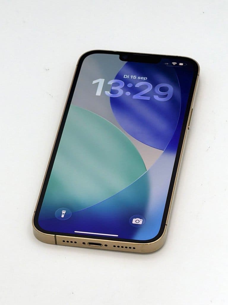 Prachtige iPhone 13 Pro Max Gold 128GB, 100% batterij