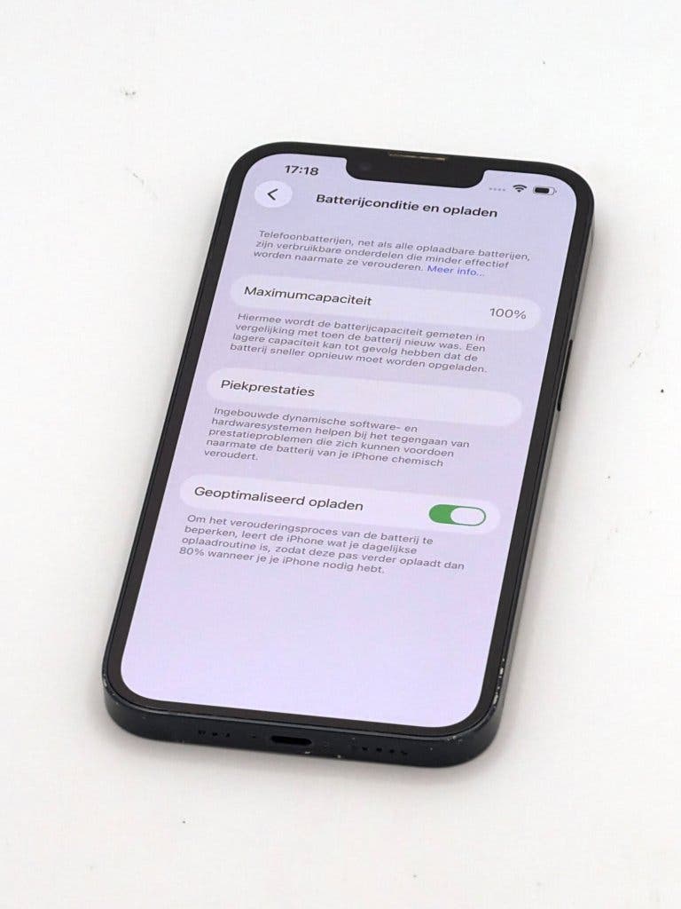 Erg Nette iPhone 13 Black 256GB, 100% batterijconditie, foto 3