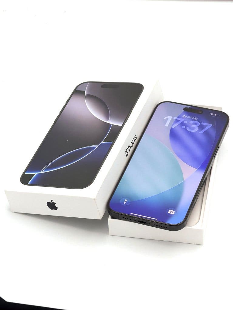 Zeer Nette iPhone 16 Pro Max Black 256GB, met 90% batterij
