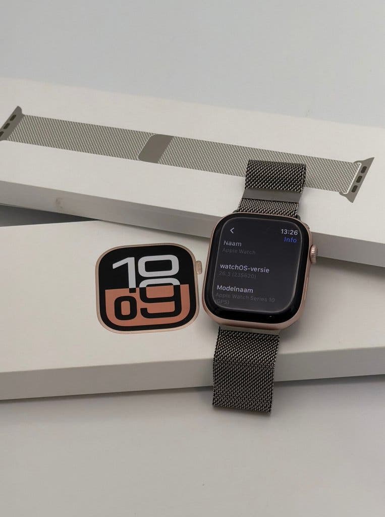 Erg Mooie Apple Watch Series 10 Rose Gold 46MM, 89% batterij, foto 2
