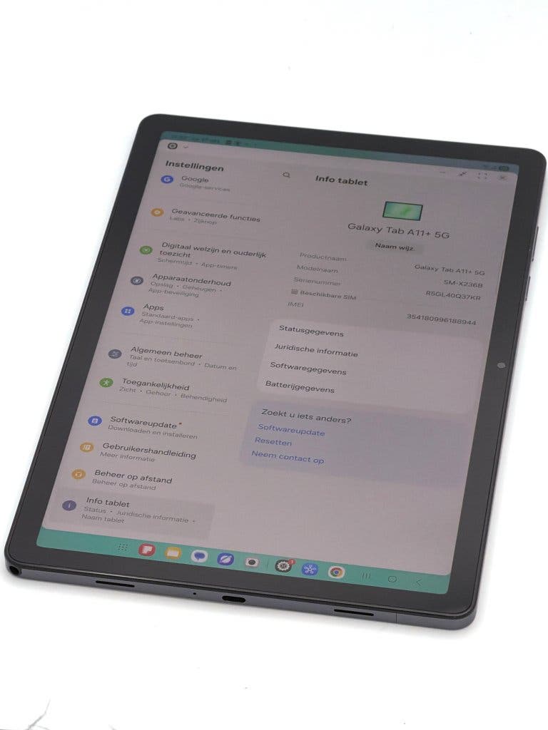 Nieuwe Samsung Galaxy Tab A11+ 5G Grey 128GB, 100% batterij, foto 2