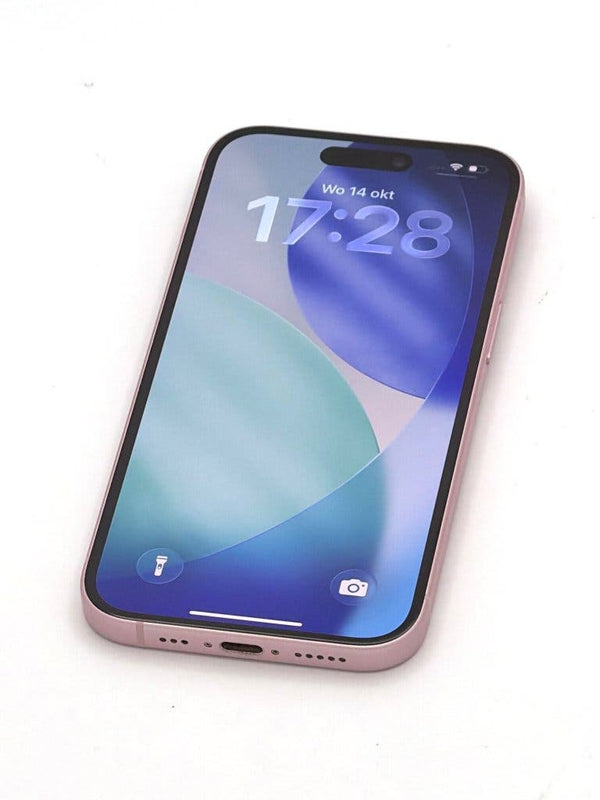 Prachtige iPhone 15 Pink 128GB, met 100% batterijconditie