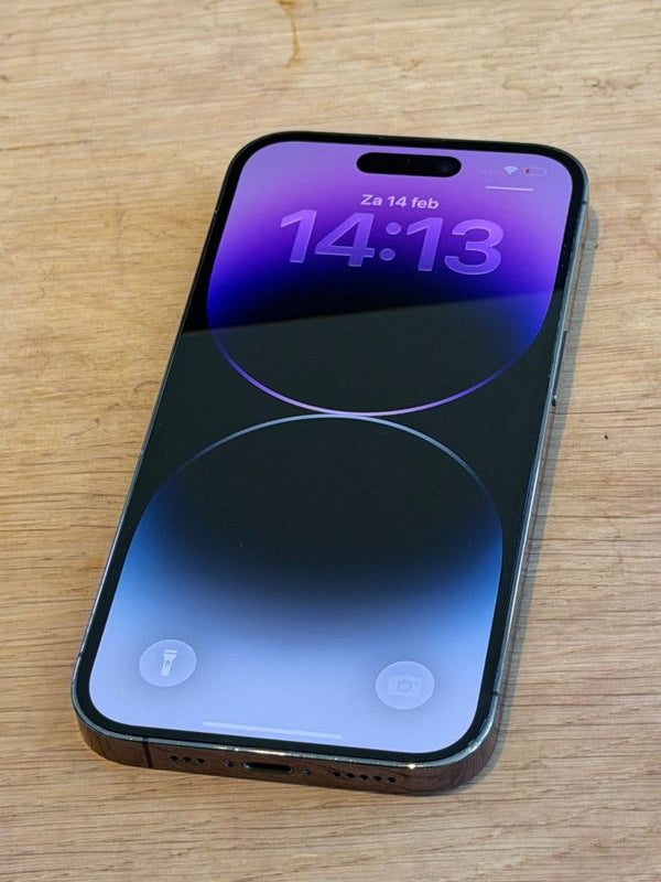 Erg Nette iPhone 14 Pro Purple 256GB, 100% batterijconditie