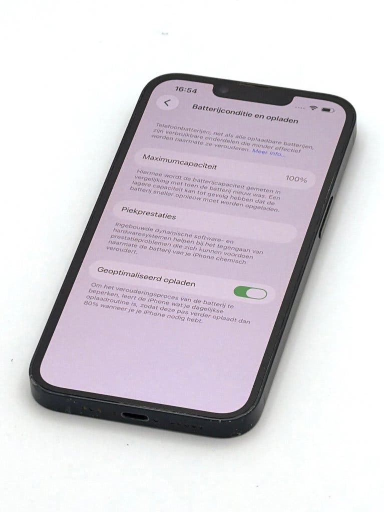 Zeer Nette iPhone 14 Black 128GB, 100% batterijconditie, foto 3