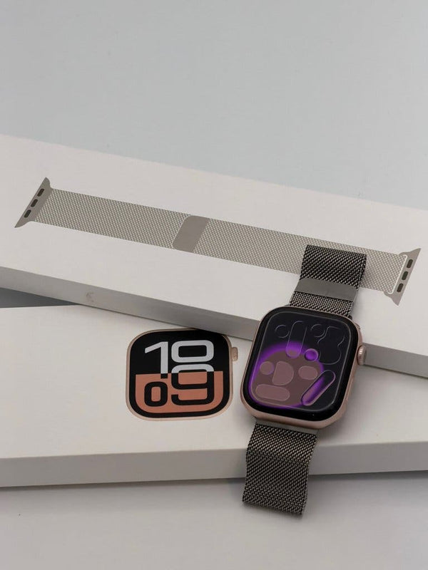 Erg Mooie Apple Watch Series 10 Rose Gold 46MM, 89% batterij