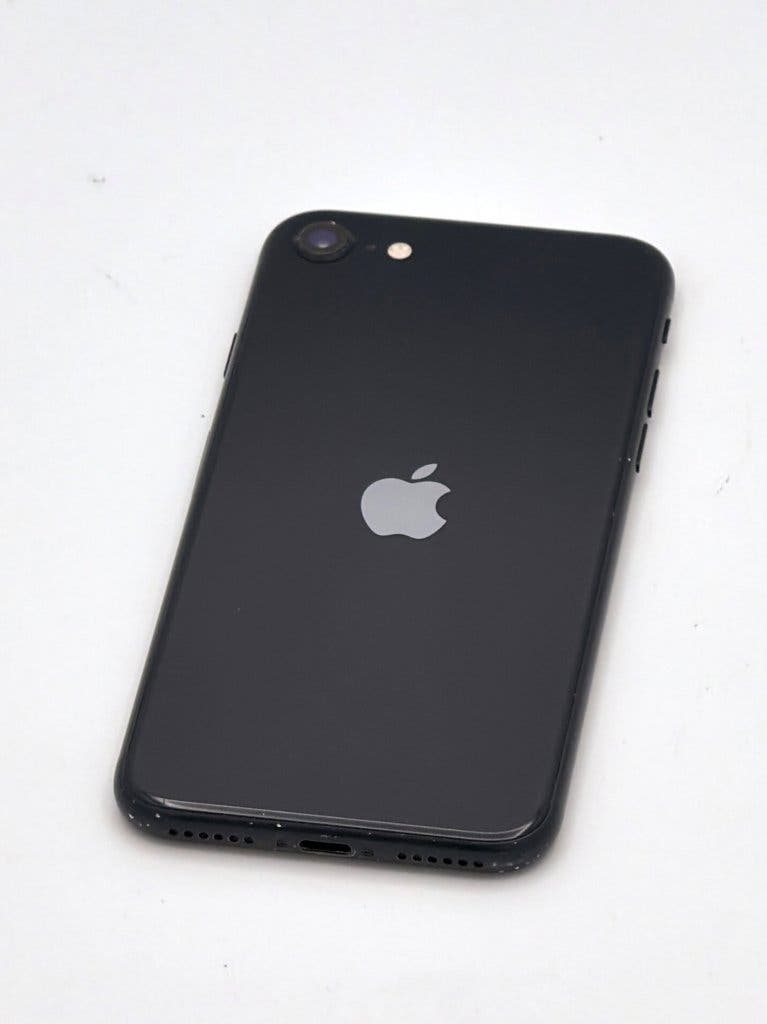 Zeer Nette iPhone SE 2022 Black 64GB, met 100% batterij, foto 4