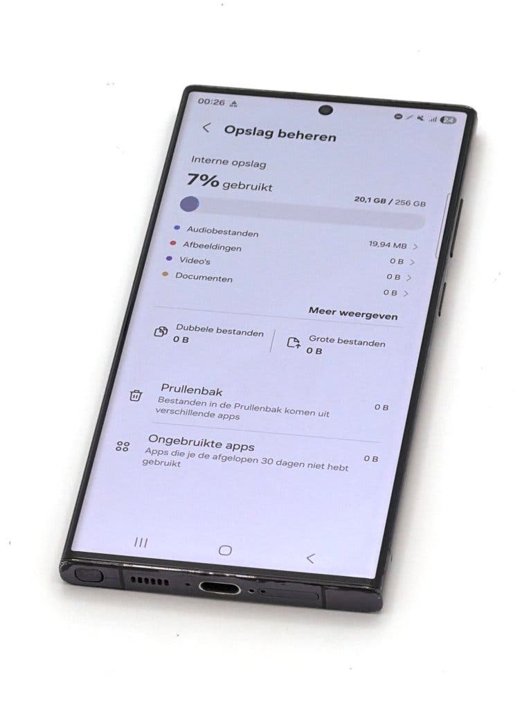 Zeer Nette Samsung Galaxy S23 Ultra Black 256GB, goede accu, foto 3