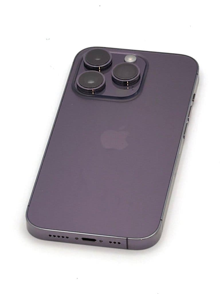 Prachtige iPhone 14 Pro Purple 128GB, 100% batterijconditie, foto 3