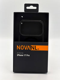 NOVANL ShockShield Case voor iPhone – Smoked/donker Transparant