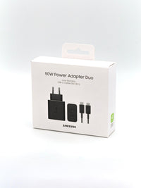 Samsung 50W USB-C Power Adapter Duo met Kabel – Origineel
