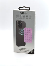 MUS1HAVZ MagStikIt Telefoonhouder – Magnetische Raam & Wand Plakker