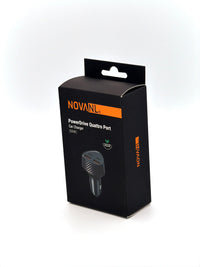 NOVANL PowerDrive Quattro 50W Autolader – 2x USB-C & 2x USB-A