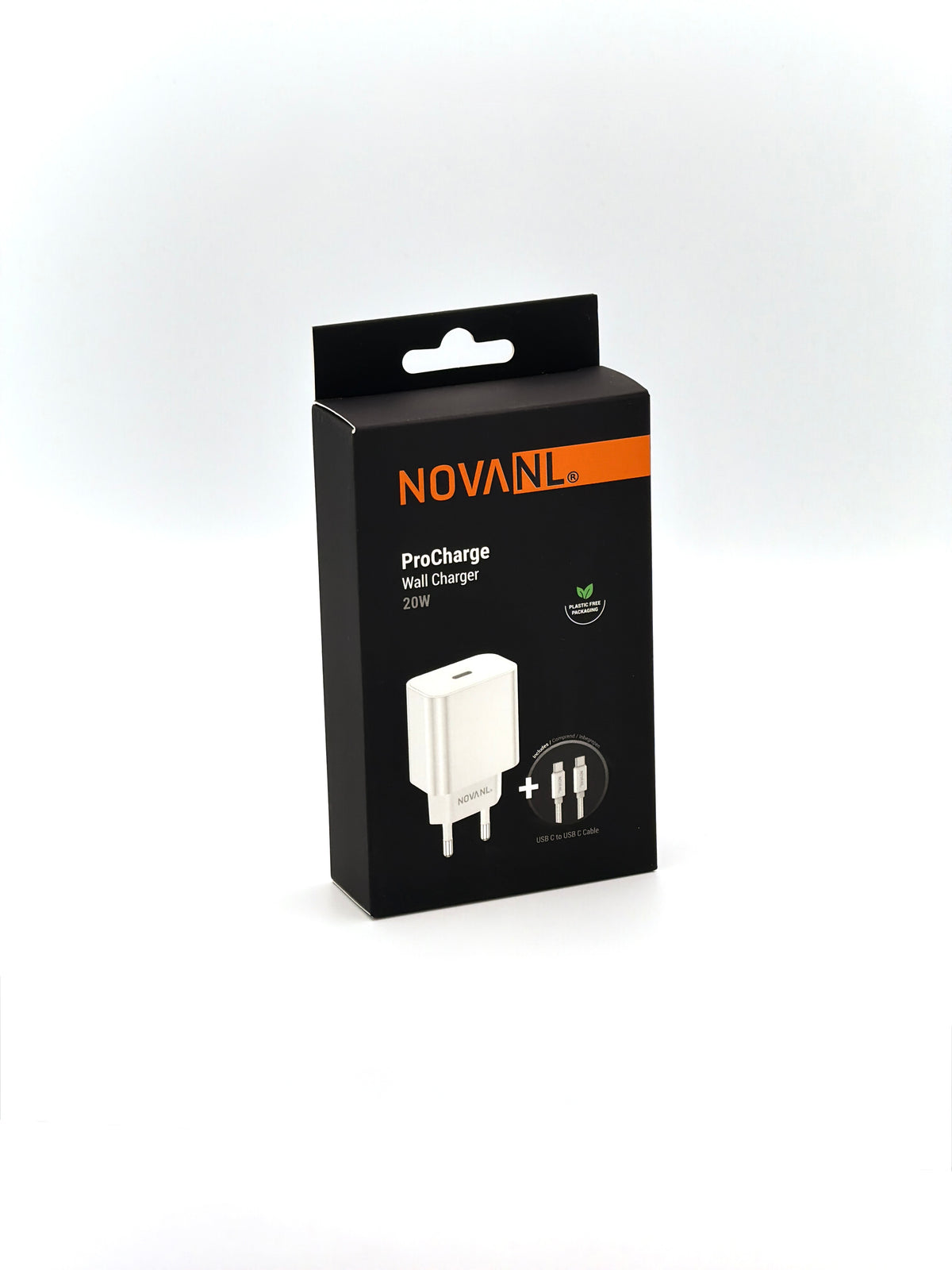 NOVANL 20W USB-C Snellader Set – Adapter + Kabel