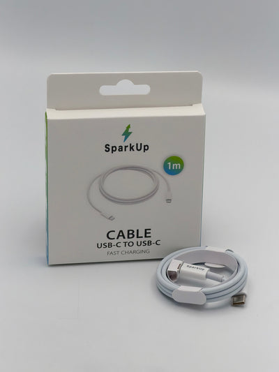 SparkUp USB-C Oplaadkabel voor iPhone & Android