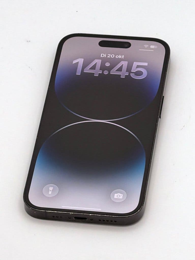 Zeer Nette iPhone 14 Pro Black 128GB, 100% batterijconditie