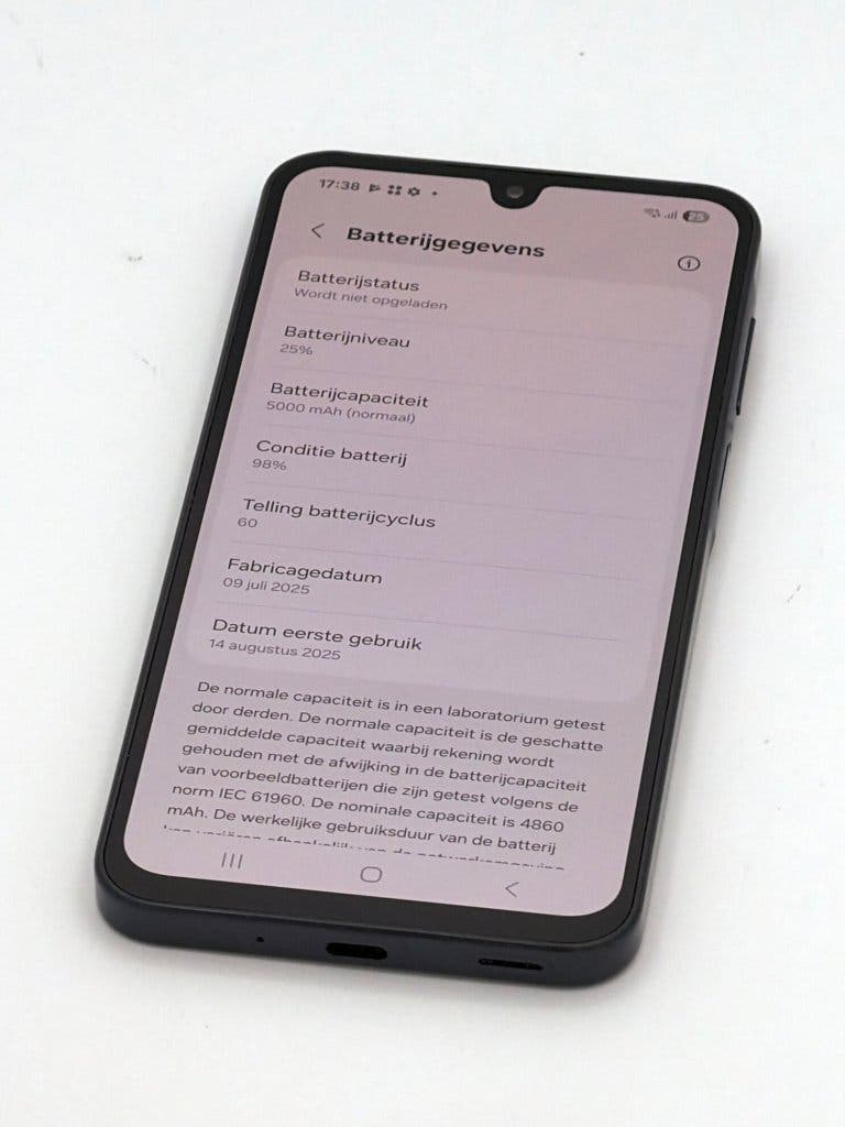 Erg Nette Samsung Galaxy A16 Black 128GB, met 98% batterij, foto 3