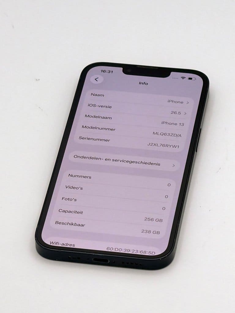 Zeer Nette iPhone 13 Black 256GB, 100% batterijconditie, foto 2