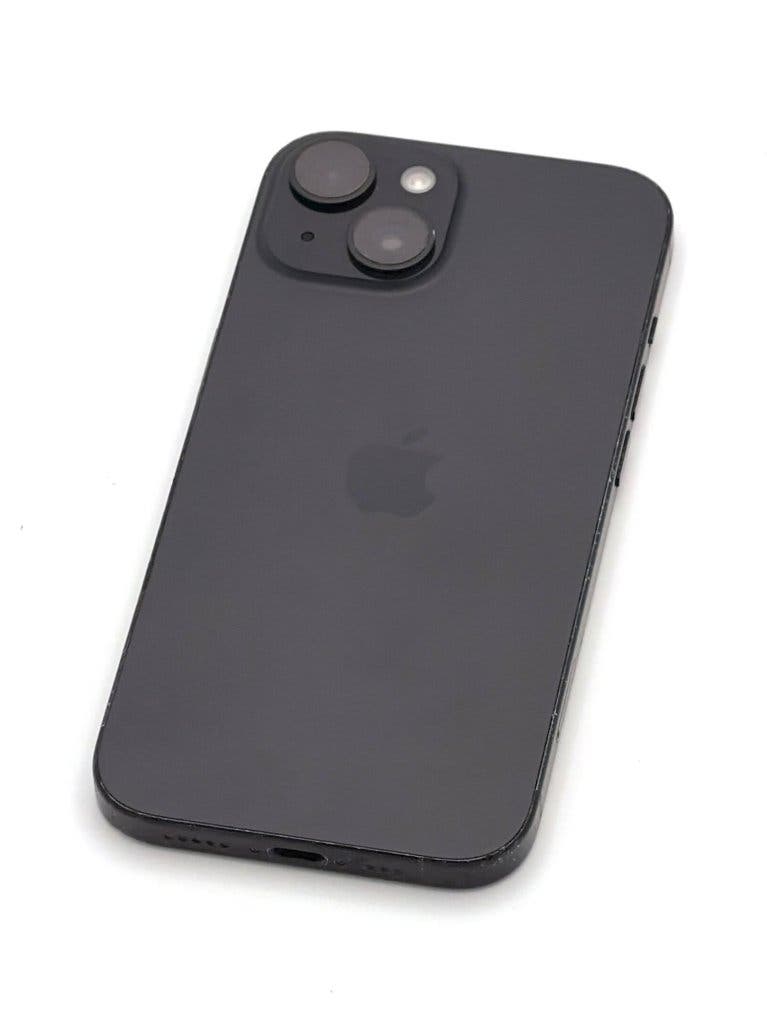 Erg Mooie iPhone 15 Black 256GB, met 100% batterijconditie, foto 4