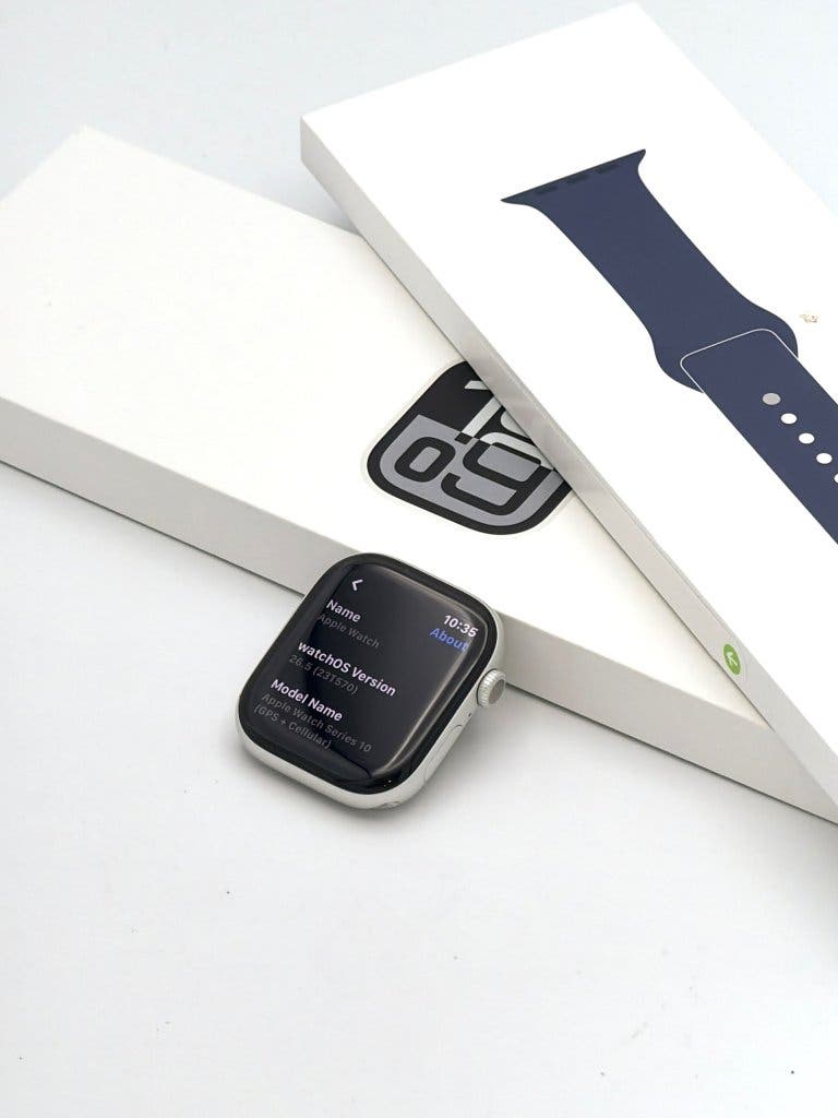 Prachtige Apple Watch Series 10 5G Silver, 100% batterij, foto 2