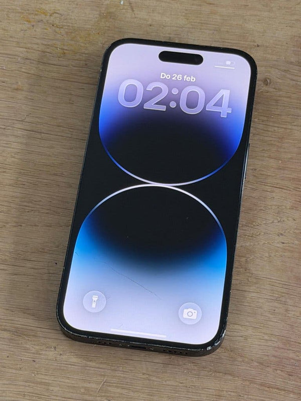 Mooie iPhone 14 Pro Black 256GB, met 100% batterij