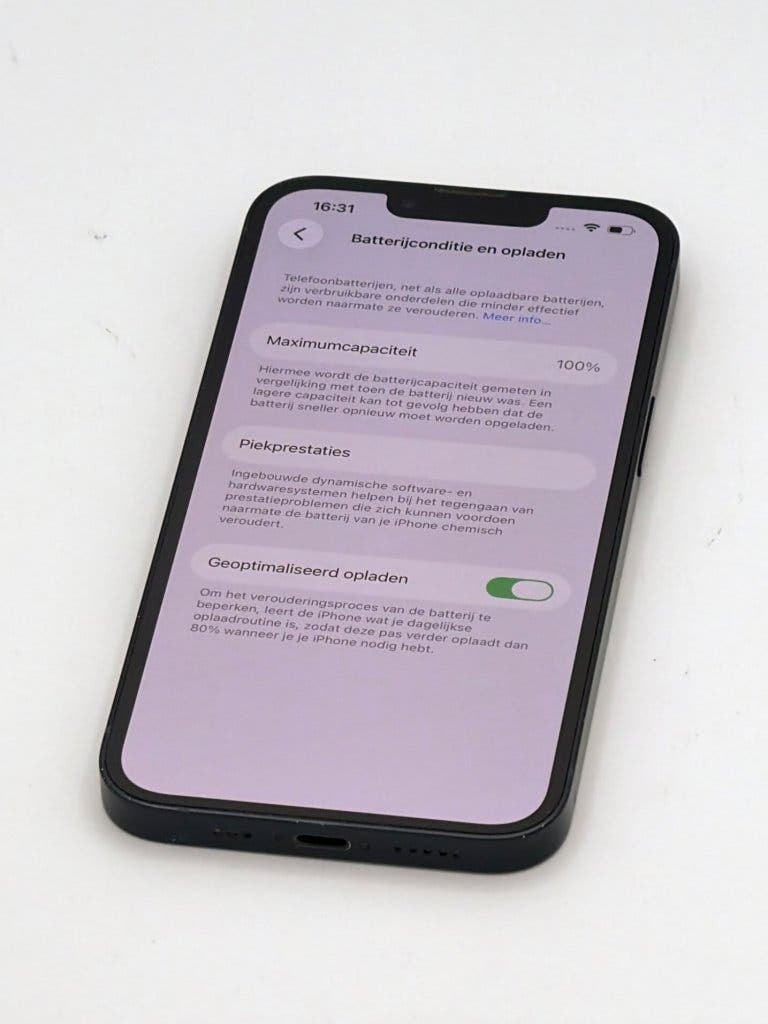 Zeer Nette iPhone 13 Black 256GB, 100% batterijconditie, foto 3