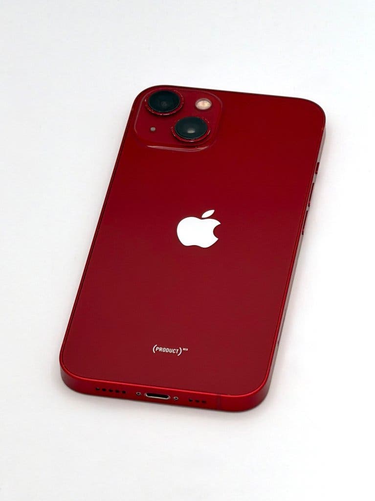 Prachtige iPhone 13 Red 128GB, met 100% batterijconditie, foto 4