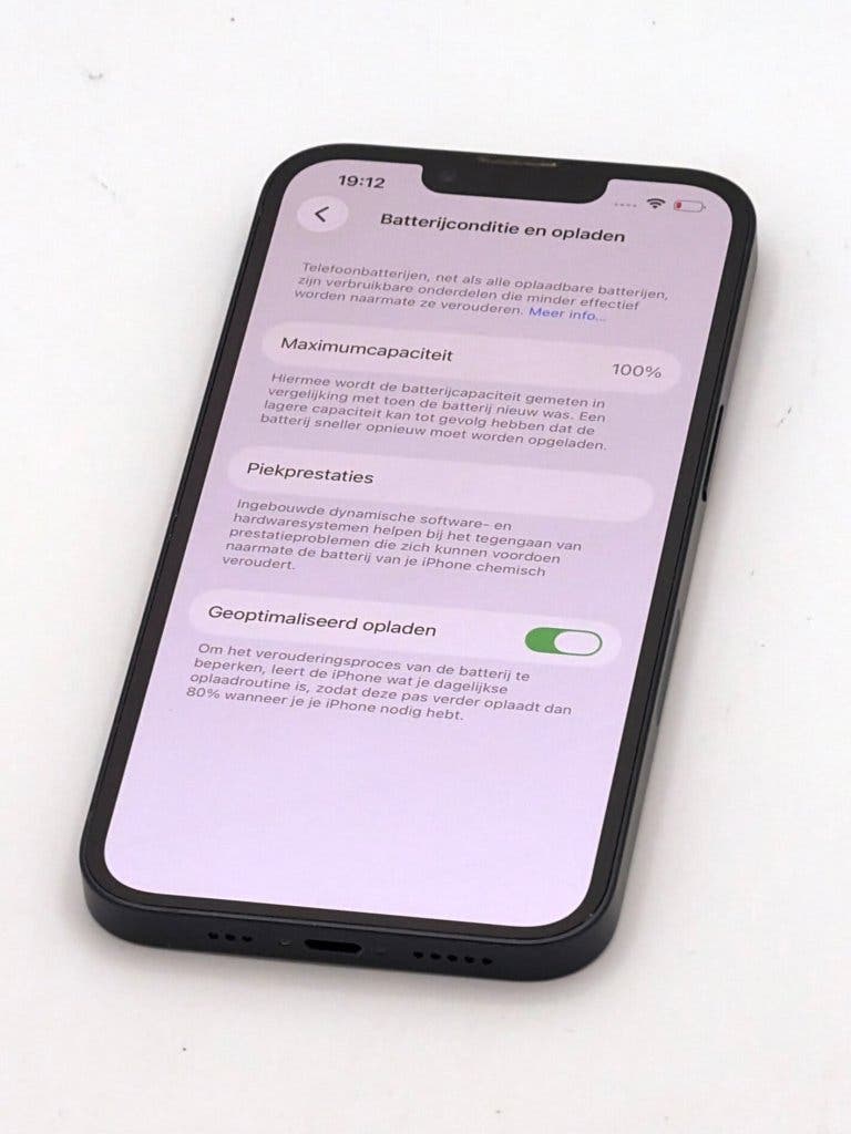 Zeer Nette iPhone 13 Black 128GB, met 100% batterijconditie, foto 3