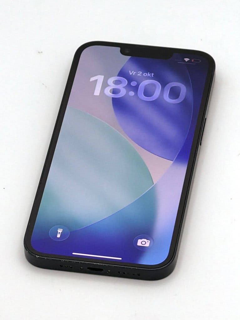 Zeer Nette iPhone 14 Black 256GB, met 92% batterijconditie