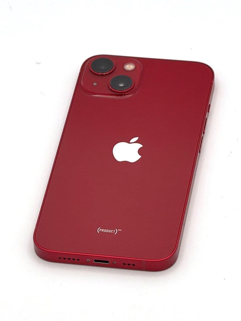 Zeer Nette iPhone 13 Red 128GB, met 100% batterijconditie, foto 4