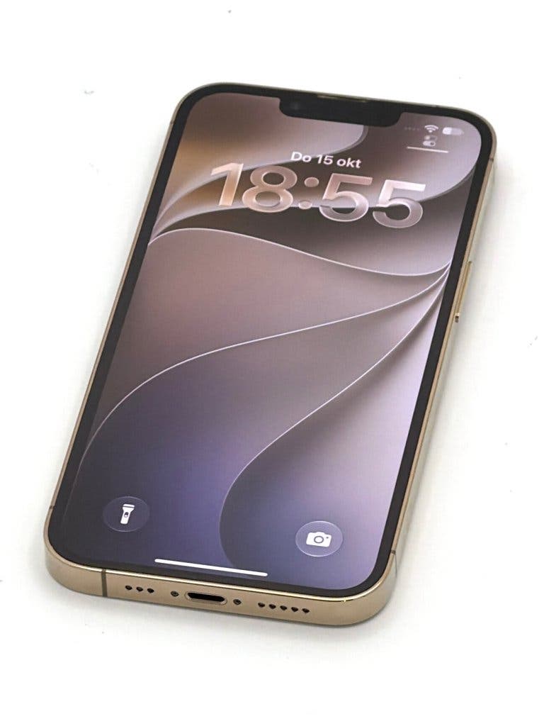 Zeer Nette iPhone 13 Pro Gold 128GB, met 100% batterij