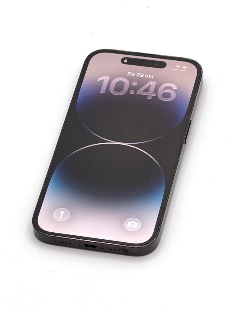 Erg Mooie iPhone 14 Pro Black 128GB, 100% batterijconditie