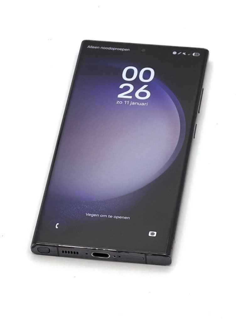 Zeer Nette Samsung Galaxy S23 Ultra Black 256GB, goede accu