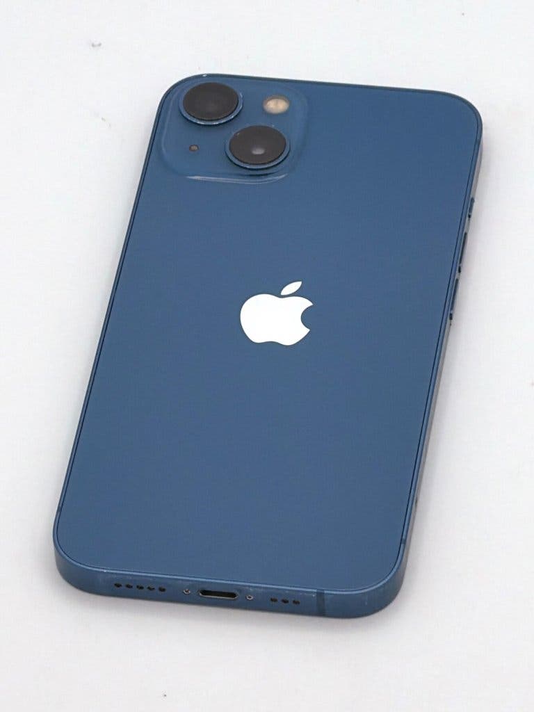 Erg Nette iPhone 13 Blue 128GB, met 100% batterijconditie, foto 4