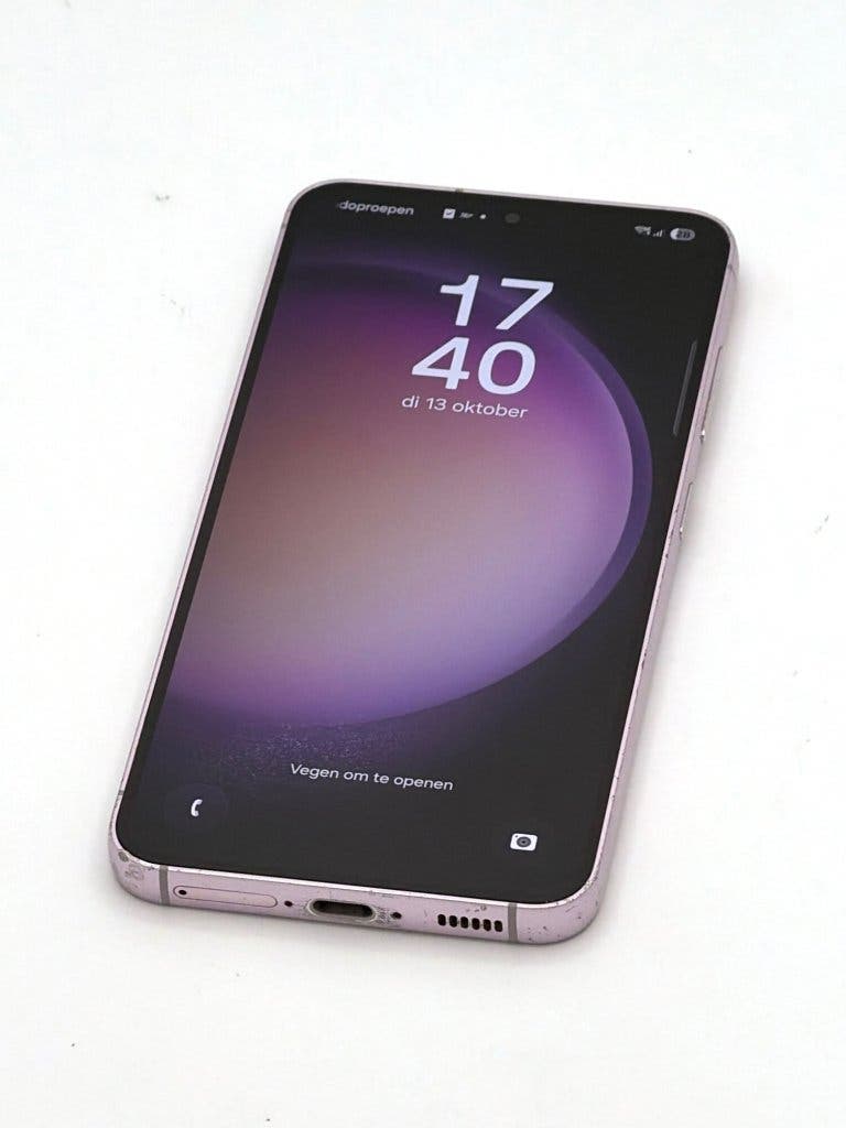Erg Mooie Samsung Galaxy S23 128GB Pink, met nieuwe batterij