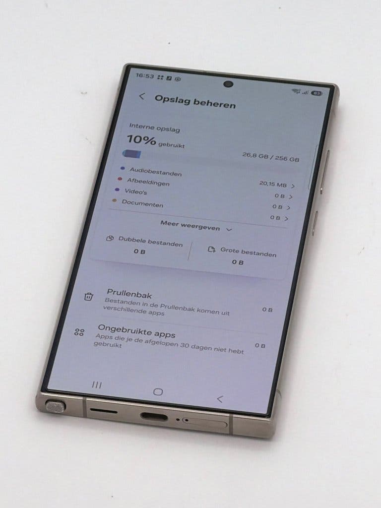 Zeer Nette Samsung Galaxy S24 Ultra Grey 256GB, goede accu, foto 3